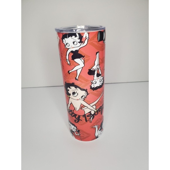 New 20 Oz Betty Boop Themed Handmade Tumbler - Picture 1 of 10